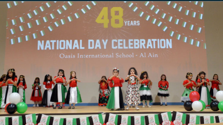 ഒ​യാ​സി​സ് സ്കൂ​ളി​ൽ ദേ​ശീ​യ ദി​നാ​ച​ര​ണം