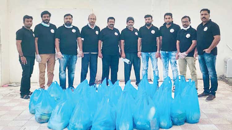 ഇ​ബ്ര​യി​ൽ ഭ​ക്ഷ​ണ​സാ​ധ​ന​ങ്ങ​ൾ വി​ത​ര​ണം ചെ​യ്​​തു 