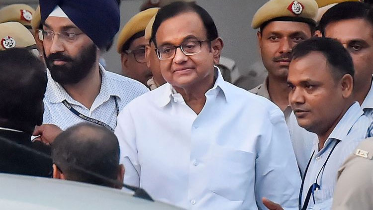 ചിദംബരം 13വരെ ജുഡീഷ്യൽ കസ്​റ്റഡിയിൽ