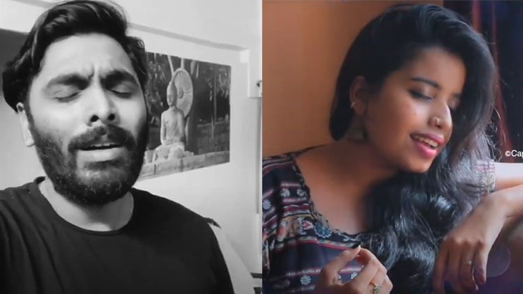 കോവിഡ് കാലത്ത് പഞ്ചാരി മേളവുമായി രഞ്ജിനും കൂട്ടരും..