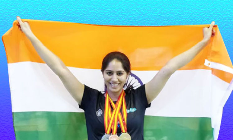 ലോക പാരാ ബാഡ്​മിൻറൺ; ഇന്ത്യക്ക്​ ആദ്യ സ്വർണം സമ്മാനിച്ച്​ മാനസി ജോഷി