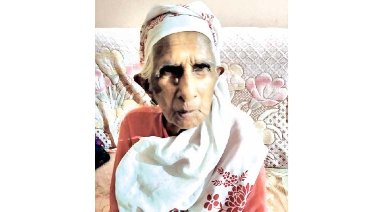 103​െൻ​റ നി​റ​വി​ലും നോ​വു​ന്ന നോ​മ്പോ​ർ​മ​യു​മാ​യി കു​ന്നോ​ത്ത് പാ​ത്തു​മ്മ