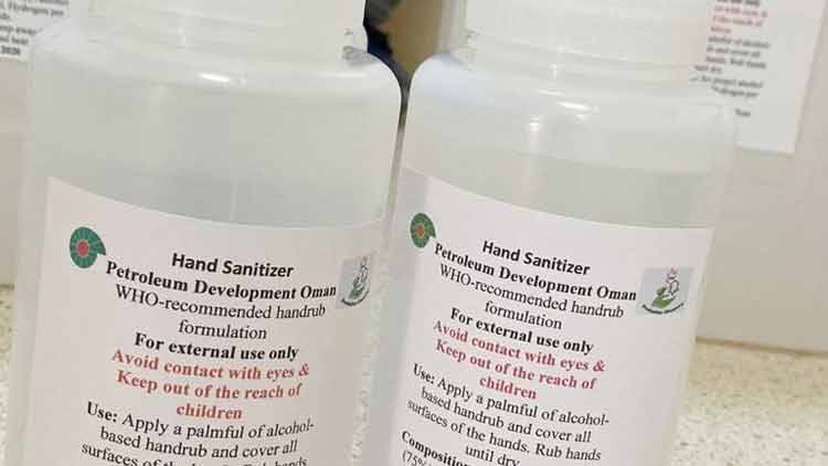 പി.​ഡി.​ഒ ല​ക്ഷം ലി​റ്റ​ർ സാ​നി​റ്റൈ​സ​ർ ഉ​ൽ​പാ​ദി​പ്പി​ക്കും