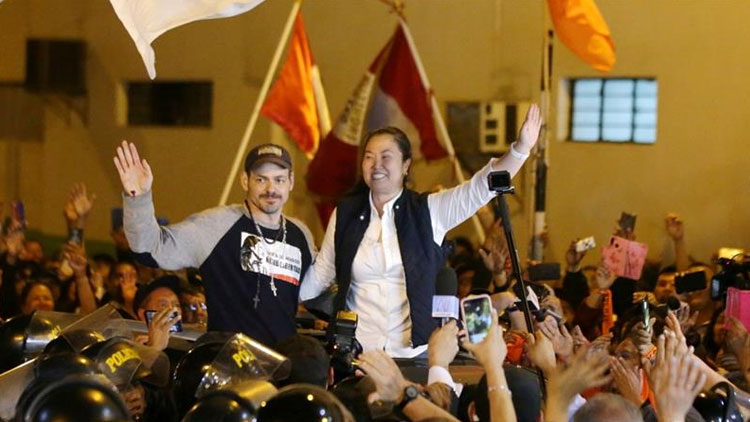 പെ​റു പ്ര​തി​പ​ക്ഷ നേ​താ​വി​ന്​ ജ​യി​ൽ​മോ​ച​നം