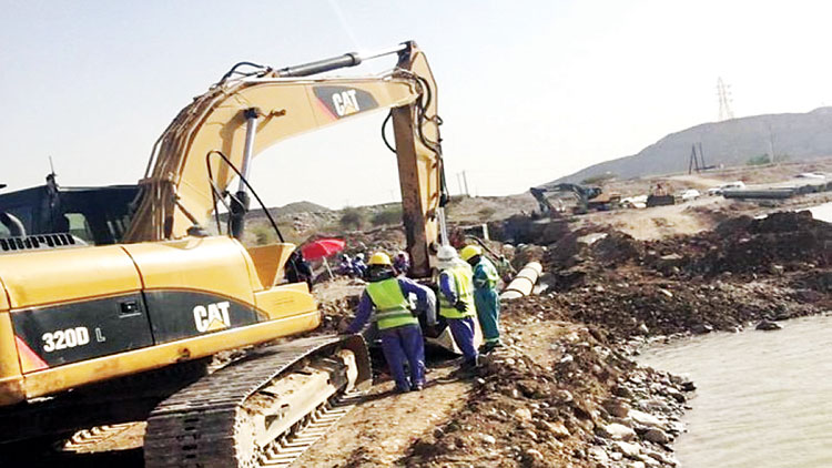 ജ​ല വി​ത​ര​ണം പു​നഃ​സ്​​ഥാ​പി​ക്ക​ൽ ഇ​ന്ന​്​ പൂ​ർ​ത്തി​യാ​കും