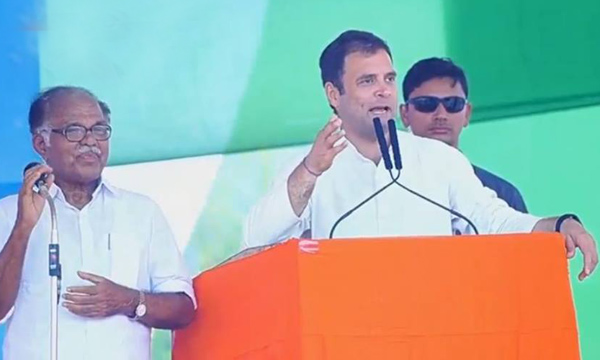 ആർ.എസ്.എസിനെ നേരിടുകയാണെന്ന് രാഹുൽ; മാർക്സിസ്റ്റ് പാർട്ടിയെന്നാക്കി കുര്യൻ