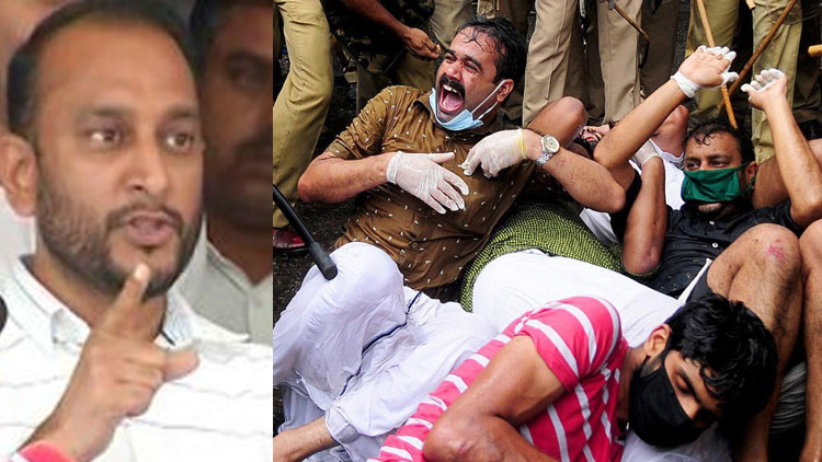 ‘പ്രകോപനമില്ലാതിരുന്നിട്ടും സമരത്തെ അടിച്ചമർത്താൻ പൊലീസ്​ ശ്രമിച്ചു’