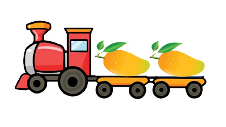 പാ​ല​ക്കാ​ട​ൻ മാ​ങ്ങ​ക്ക്​ ട്രെയി​ൻ  മാ​ർ​ഗം ഉ​ത്ത​രേ​ന്ത്യ​യി​ലെ​ത്താം