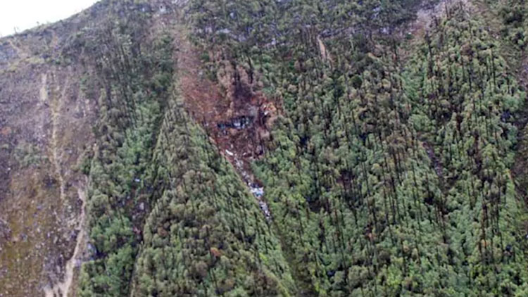 തകർന്ന വ്യോമസേന വിമാനത്തിലെ 13 പേരും മരിച്ചു