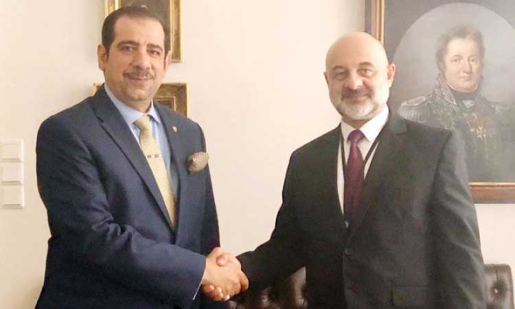 പോ​ള​ണ്ടി​ലെ ബ​ഹ്റൈ​ന്‍ അം​ബാ​സ​ഡ​ര്‍ അ​ണ്ട​ര്‍ സെ​ക്ര​ട്ട​റി​യു​മാ​യി കൂ​ടി​ക്കാ​ഴ്ച ന​ട​ത്തി