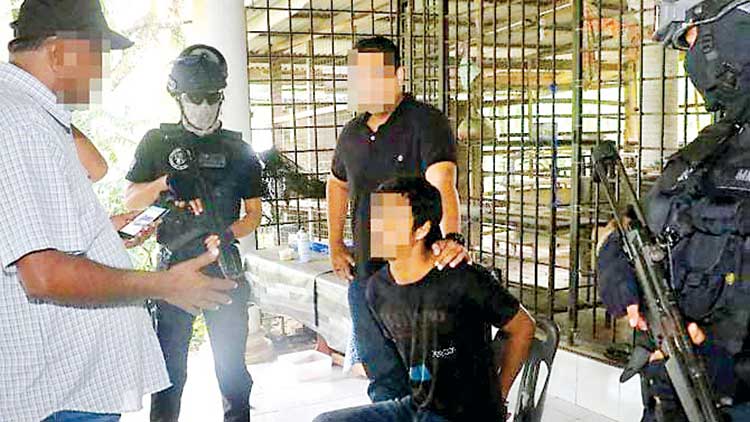 police-arresting-suspected-militants