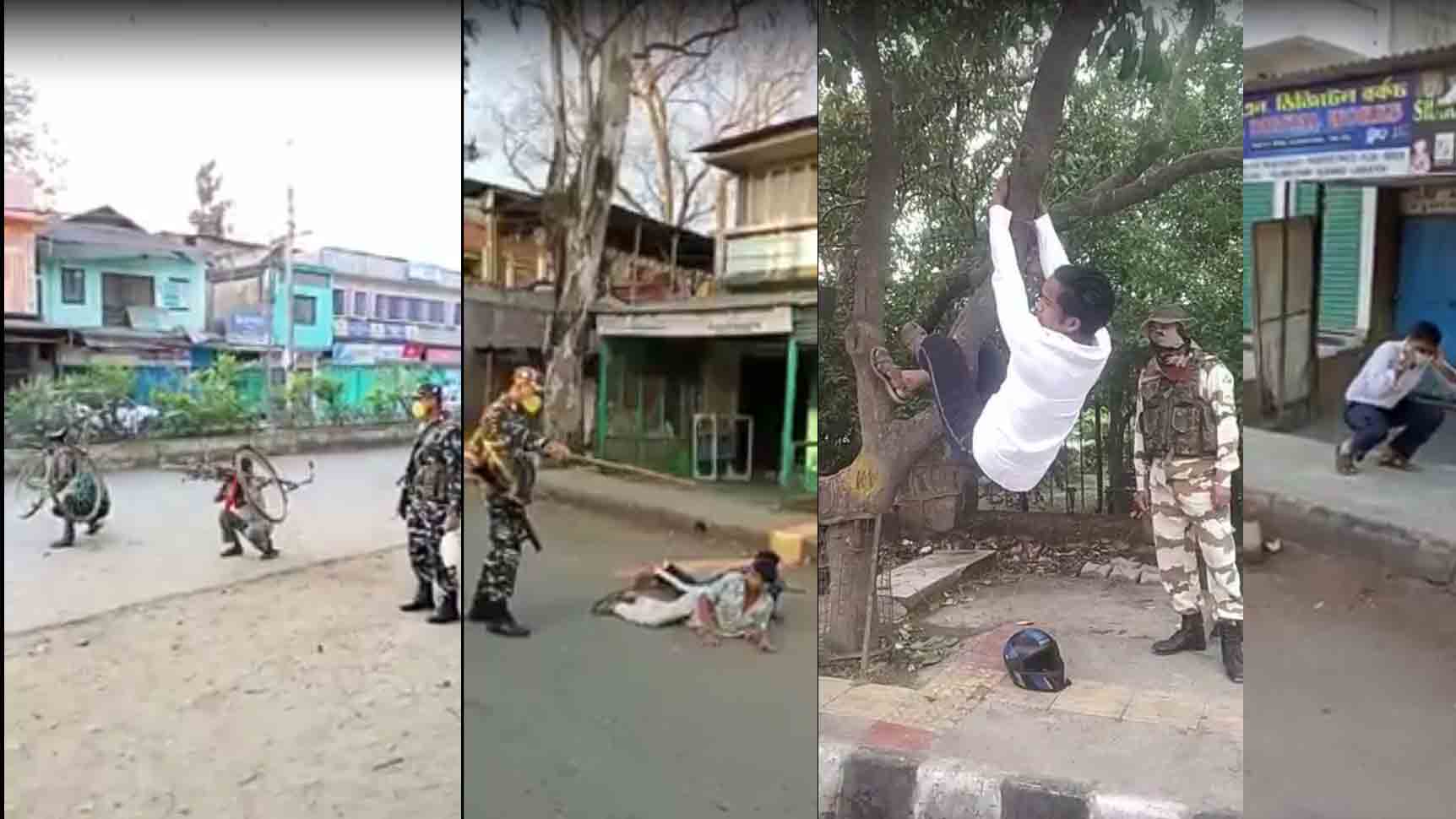 തവളച്ചാട്ടം, നിലത്തിഴയൽ, സൈക്കിൾ തലയിലേറ്റൽ; യതീഷ്​ ചന്ദ്രയുടെ ഉത്തരേന്ത്യൻ വേർഷൻ -VIDEO