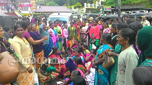 മൂന്നാറില്‍ സ്ത്രീ തൊഴിലാളികള്‍ നിരാഹാര സമരം തുടങ്ങി