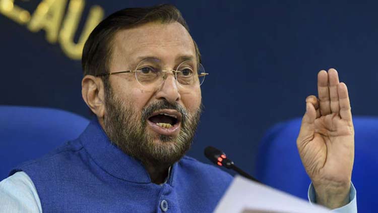 കോൺഗ്രസിന്‍റെ തിരോധാനം തോൽവിക്ക്​ കാരണമായെന്ന് കേന്ദ്ര മന്ത്രി​ പ്രകാശ്​ ജാവദേകർ