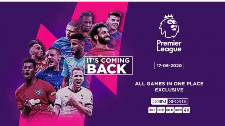 ഇംഗ്ലീഷ് പ്രീമിയർ ലീഗ് മത്സരങ്ങൾ പുനരാരംഭിച്ചു