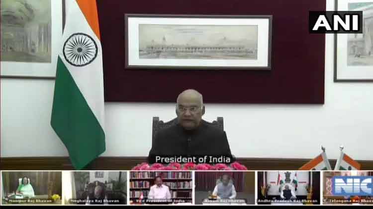 കൂട്ടപലായനവും തബ്​ലീഗ്​ സമ്മേളനവും കോവിഡ്​ പ്രതിരോധപ്രവർത്തനങ്ങൾക്ക്​ തിരിച്ചടിയായി -രാഷ്​ട്രപതി