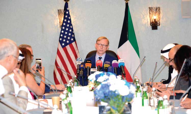 സു​ര​ക്ഷ വി​ഷ​യ​ങ്ങ​ൾ ച​ർ​ച്ച​ചെ​യ്​​ത്​ അ​മേ​രി​ക്ക​യും കു​വൈ​ത്തും