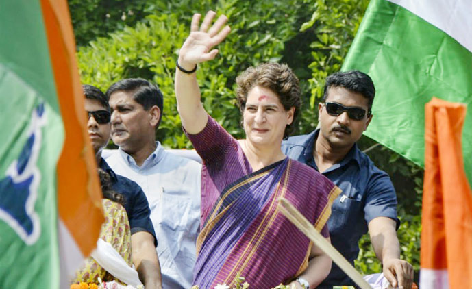 വാരാണസിയിലെത്താൻ പോലും മോദിക്ക്​ സമയമില്ല -പ്രിയങ്ക