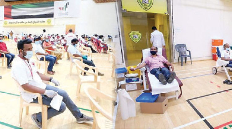 പ്രോ​ഗ്ര​സി​വ് ര​ക്ത​ദാ​ന ക്യാ​മ്പ്