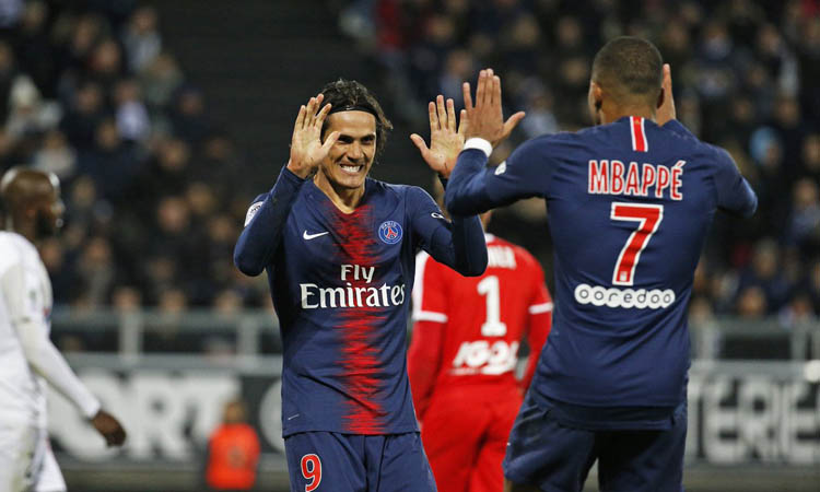 ഫ്രഞ്ച്​ ലീഗ്​ വണ്ണിൽ പി.എസ്​.ജി കുതിപ്പു തുടരുന്നു