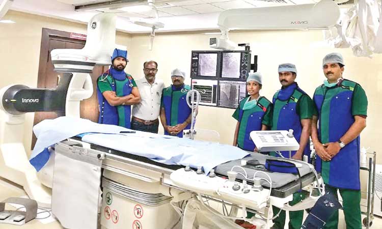 ജനറല്‍ ആശുപത്രിയില്‍  ആദ്യ ആൻജിയോപ്ലാസ്​റ്റി വിജയകരം