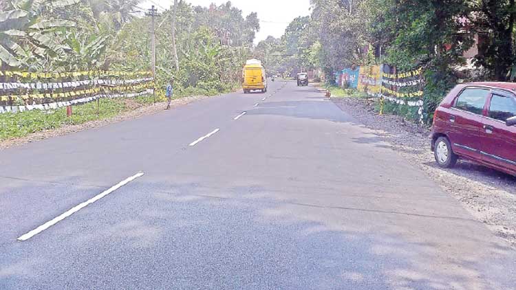 സംസ്ഥാനപാത-അഞ്ച്: അടൂര്‍-ഇളമണ്ണൂര്‍ ഉപരിതല വികസന പ്രവര്‍ത്തനം പൂര്‍ത്തിയായി