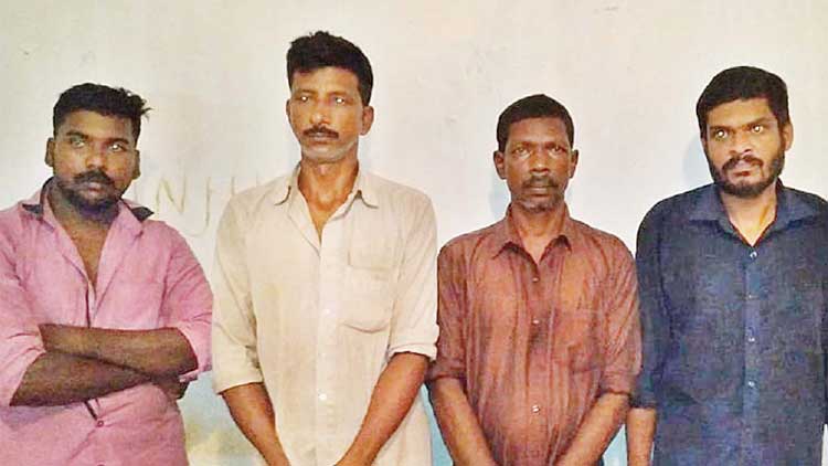 ടാർ മോഷണം; നാലുപേർ പിടിയിൽ