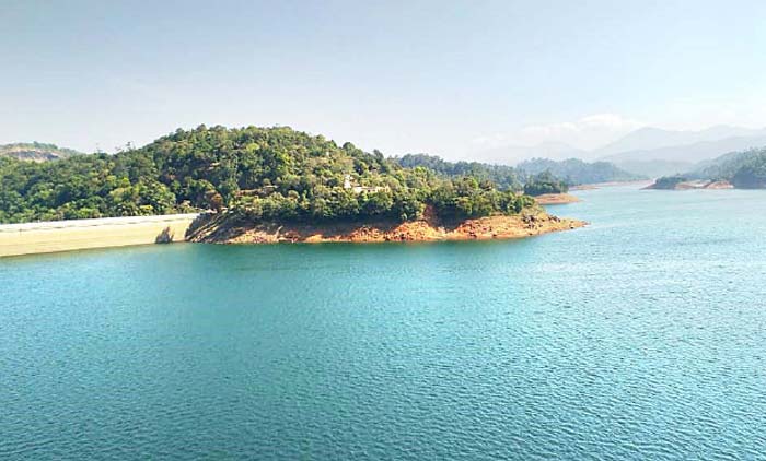 ശബരിഗിരിയിൽ ജലനിരപ്പ്​ പകുതിയായി