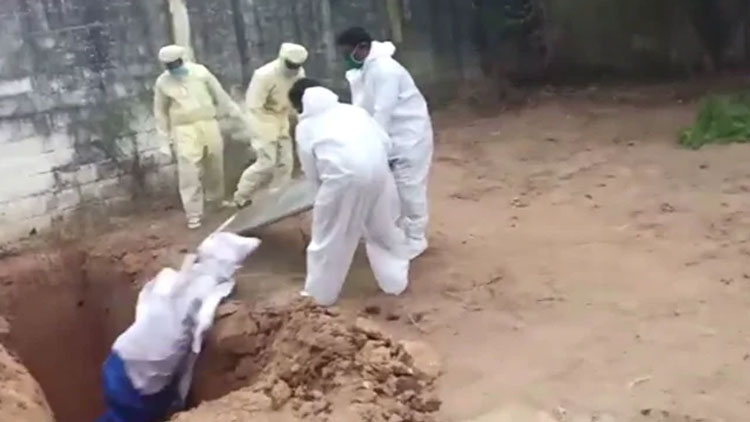 പുതുച്ചേരിയിൽ കോവിഡ്​ ബാധിത​െൻറ മൃതദേഹം കുഴിയിലേക്കെറിഞ്ഞ സംഭവം: അന്വേഷണത്തിന്​ ഉത്തരവ്​