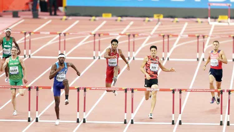 സാം​​​ബ ഫൈ​​​ന​​​ലി​​​ൽ; 800 മീ​​​റ്റ​​​റി​​​ൽ അ​​​ബൂ​​​ബ​​​ക്ക​​​ർ സെ​​​മി​​​യി​​​ൽ