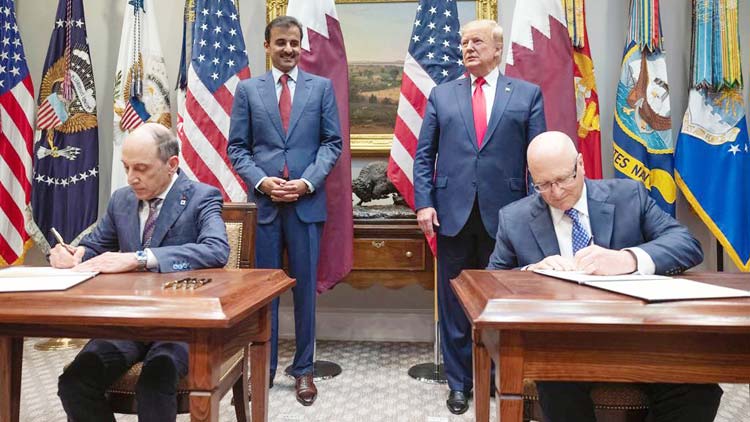 ഖ​​​ത്ത​​​ർ എ​​​യ​​​ർ​​​വേ​​​സ്​​ വി​​മാ​​ന​​ങ്ങ​​ൾ​​ക്ക്​  ഇ​​നി ജി ​​ഇ എ​​​ൻ​ജി​​​ൻ ശ​​ക്​​​തി