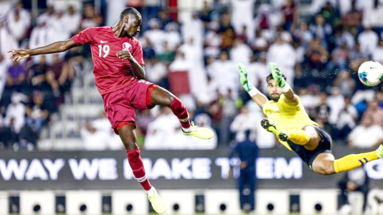 2022 ലോ​​ക​​ക​​പ്പ്​ യോ​​ഗ്യ​​ത മ​​ത്സ​​രം: മു​​ഇ​​സ്​ അ​​ലി​​ക്ക്​ ഹാ​​ട്രി​​ക്,  അ​​ഫ്​​​ഗാ​​നെ തു​​ര​​ത്തി ഖ​​ത്ത​​ർ