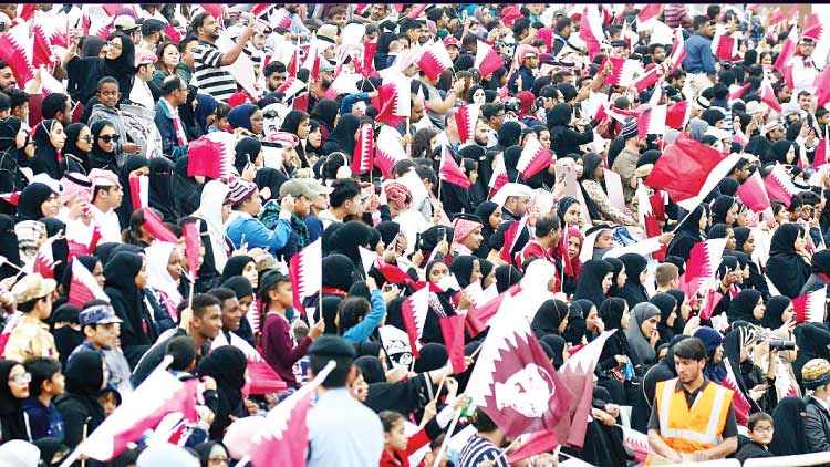 ആവേശത്തേരിൽ​ ദേശീയദിനാഘോഷം