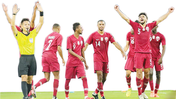 നെഞ്ചുവിരിച്ച്​ ഖത്തർ