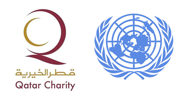 മൂ​ന്ന് രാ​ജ്യ​ങ്ങ​ളി​ലെ കു​ടി​യി​റ​ക്ക​പ്പെ​ട്ട​വ​രുടെ പുനരധിവാസം:  ഖ​ത്ത​ർ ചാ​രി​റ്റി​-​െഎക്യ​രാഷ്​ട്ര​സ​ഭ ക​രാ​ർ