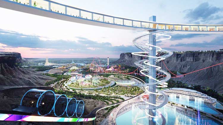 ഖിദ്ദിയ്യ നഗര നിർമാണ പ്രദേശത്ത്​ സു​രക്ഷാവേലി വരുന്നു