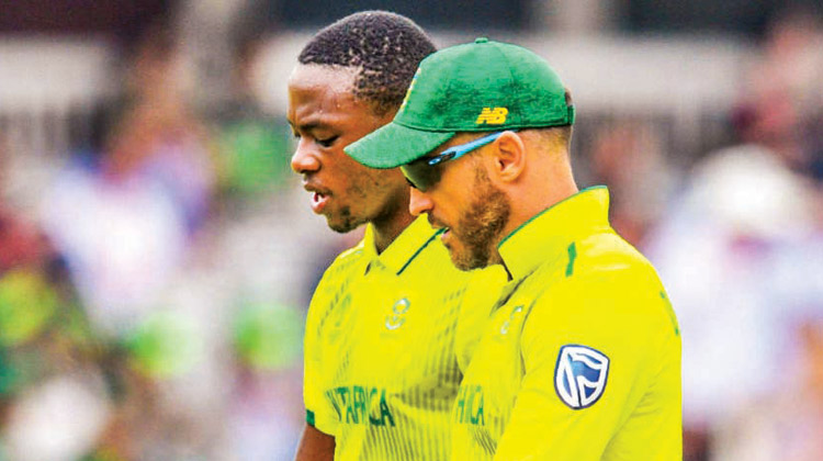 ​െഎ.​പി.​എ​ൽ ക​ളി​​ക്ക​രു​തെ​ന്ന്​ പ​റ​ഞ്ഞു; റ​ബാ​ദ കേ​ട്ടി​ല്ല –ഡു​പ്ലെ​സി​സ്​