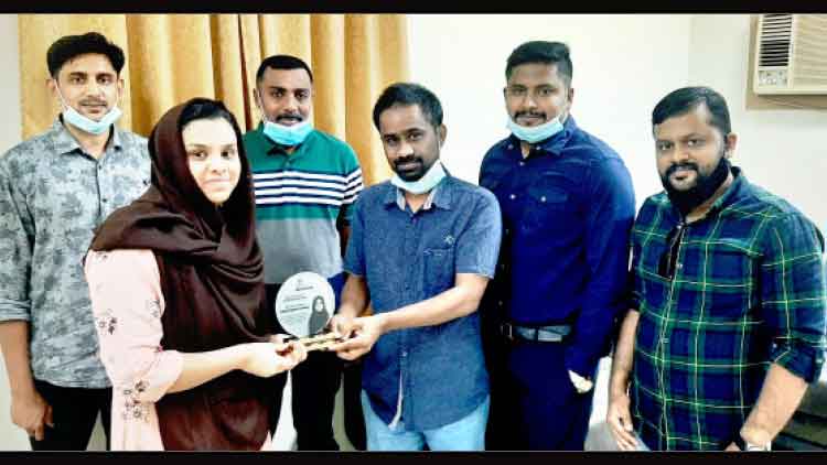 റ​ബീ​ബ ഫ​ദീ​ല​യെ അ​നു​മോ​ദി​ച്ചു