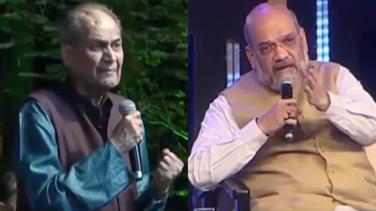 അമിത് ഷായുടെ മുഖത്തുനോക്കി രാഹുല്‍ ബജാജ്; ‘ഞങ്ങള്‍ക്ക് നിങ്ങളെ ഭയമാണ്’ -VIDEO