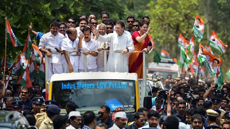 വയനാട്ടിലെ രാഹുൽ ഗാന്ധി