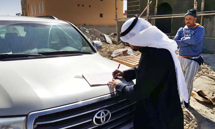 അ​ഹ്​​മ​ദി​യി​ൽ നി​ര​വ​ധി  നി​യ​മ​ലം​ഘ​ന​ങ്ങ​ൾ  പി​ടി​കൂ​ടി