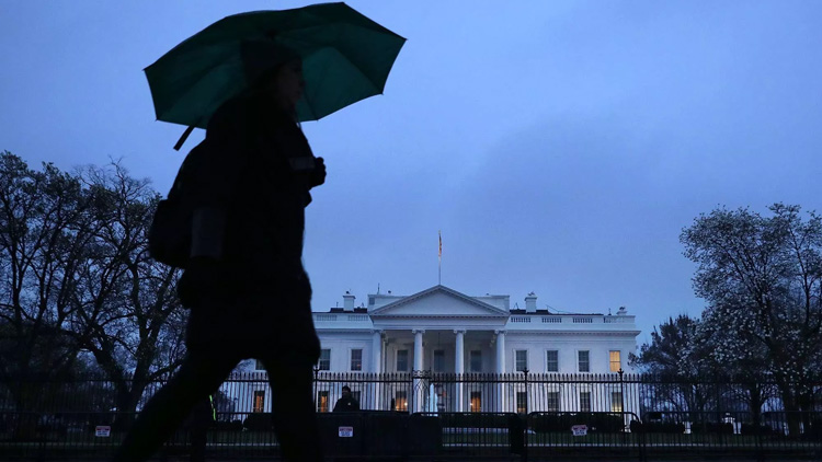 അമേരിക്കയിൽ കനത്ത മഴ; വൈറ്റ് ഹൗസിൽ വെള്ളം കയറി