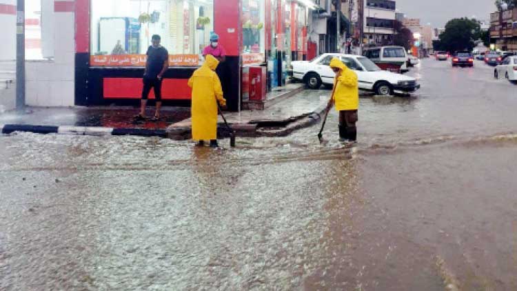 ത്വാ​ഇ​ഫി​ൽ ക​ന​ത്ത മ​ഴ
