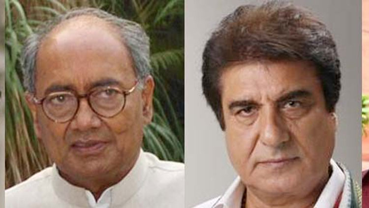 കോൺഗ്രസ്​ രണ്ടാംപട്ടിക; രാജ്​ ബബ്ബറിന്​ ഫത്തേപുർ സിക്രി; ദിഗ്​വിജയ്​ ഭോപാലിൽ