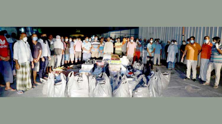 തൊ​​ഴി​​ലാ​​ളി​​ക​​ള്‍ക്ക് തു​​ണ​​യാ​​യി റാ​​ക് ഇ​​ന്ത്യ​​ന്‍ അ​​സോ​​സി​േ​​യ​​ഷ​​നും ആ​​ര്‍.​​എ​​സ്.​​സി​​യും