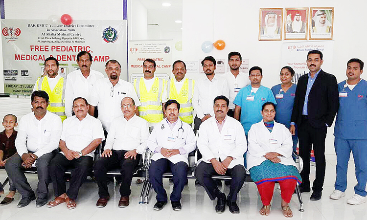 സൗ​ജ​ന്യ  മെ​ഡി​ക്ക​ല്‍ ക്യാ​മ്പ് 