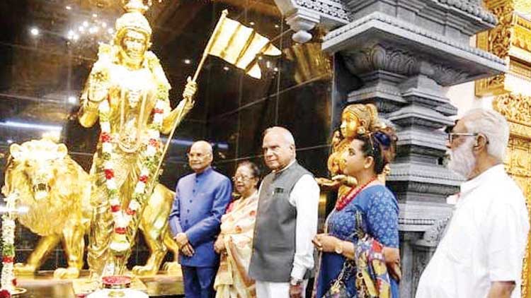 സഹിഷ്ണുതയും സ്വീകാര്യതയും വിവേകാനന്ദന്‍ നല്‍കിയ പാഠം –രാഷ്​ട്രപതി