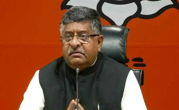 റഫാൽ വിധി; രാഹുൽ ഗാന്ധി ജനങ്ങളോട്​ മാപ്പുപറയണം -രവിശങ്കർ പ്രസാദ്​