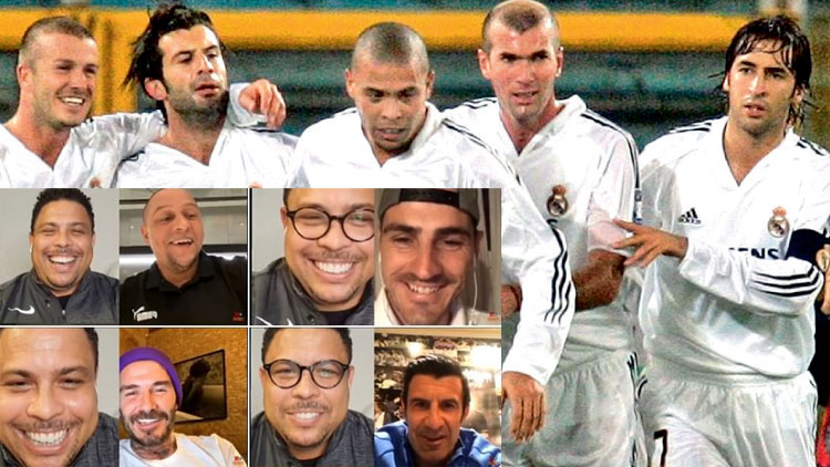 റയലിൻെറ ഗലക്​റ്റികോസ്​ വീണ്ടും ഒരുമിച്ചപ്പോൾ