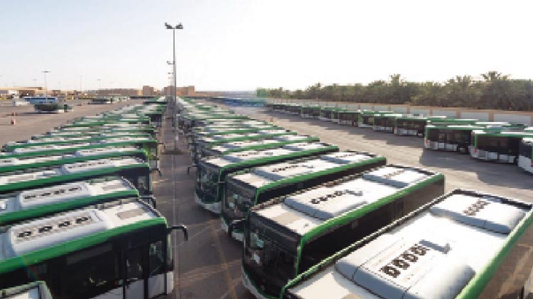 റിയാദി​െൻറ മുഖഛായ മാറ്റാൻ മെട്രോ ബസുകളും